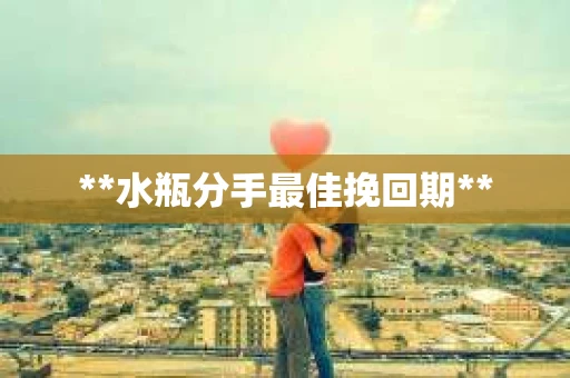 **水瓶分手最佳挽回期**