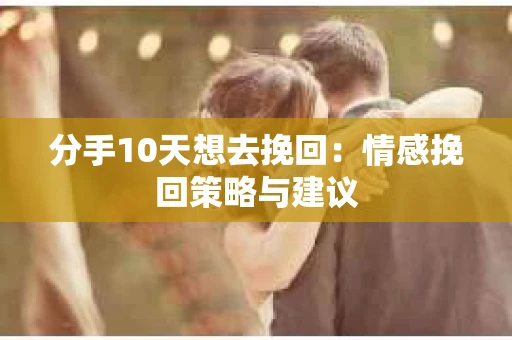 分手10天想去挽回：情感挽回策略与建议