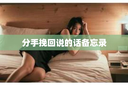分手挽回说的话备忘录 分手挽回说的话备忘录