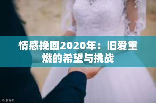 情感挽回2020年：旧爱重燃的希望与挑战