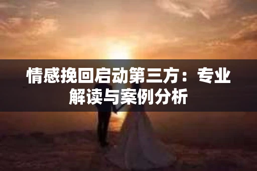 情感挽回启动第三方：专业解读与案例分析