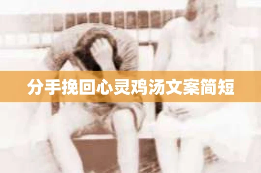 分手挽回心灵鸡汤文案简短