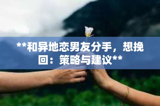 **和异地恋男友分手，想挽回：策略与建议**