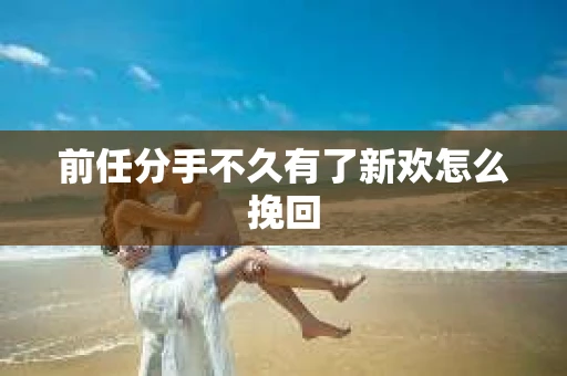 前任分手不久有了新欢怎么挽回