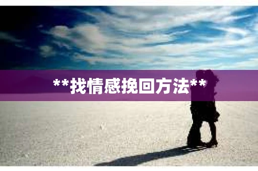 **找情感挽回方法**