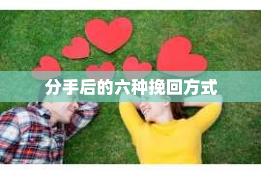 分手后的六种挽回方式