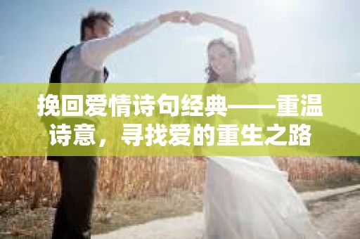 挽回爱情诗句经典——重温诗意，寻找爱的重生之路