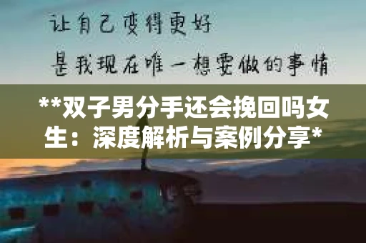 **双子男分手还会挽回吗女生：深度解析与案例分享**