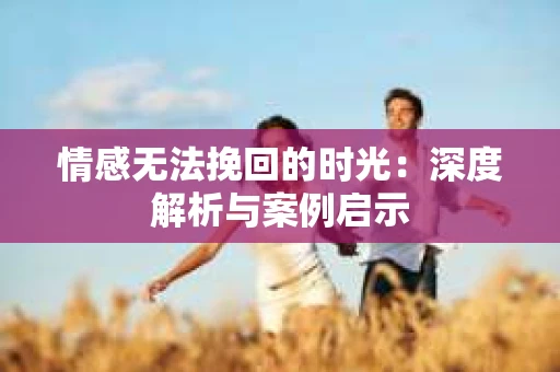 情感无法挽回的时光：深度解析与案例启示