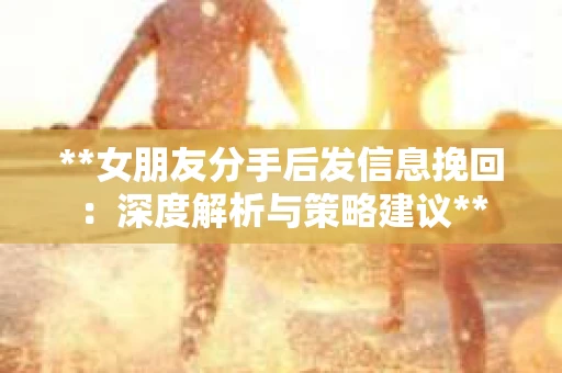 **女朋友分手后发信息挽回：深度解析与策略建议**
