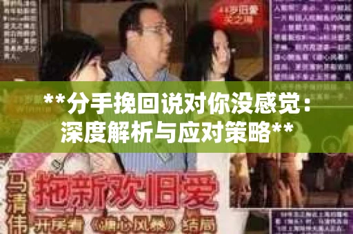 **分手挽回说对你没感觉：深度解析与应对策略**