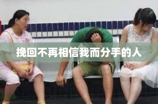 挽回不再相信我而分手的人