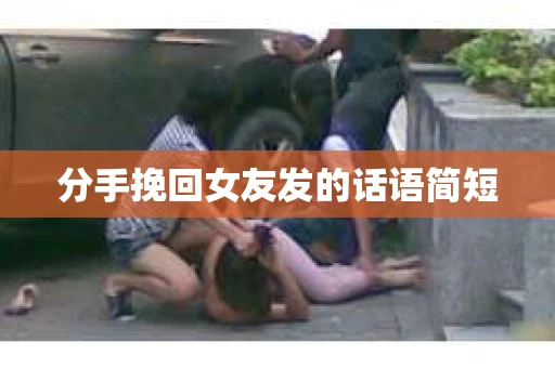分手挽回女友发的话语简短