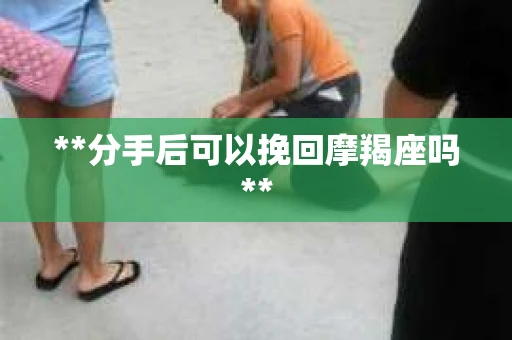 **分手后可以挽回摩羯座吗**