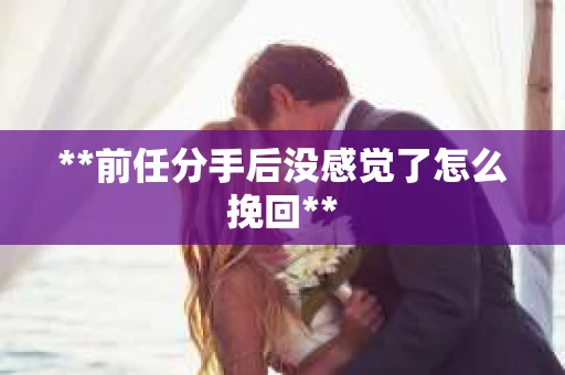 **前任分手后没感觉了怎么挽回**
