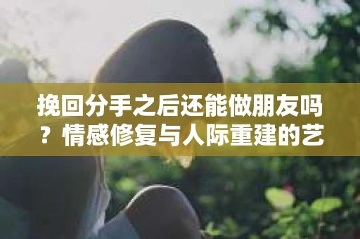 挽回分手之后还能做朋友吗？情感修复与人际重建的艺术