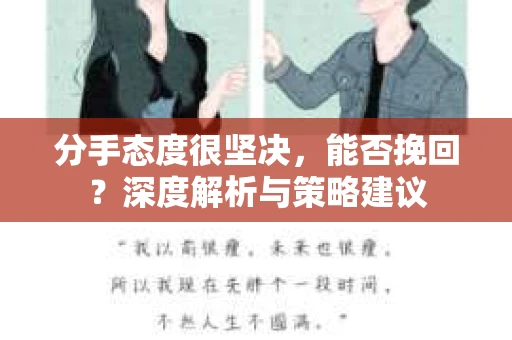 分手态度很坚决，能否挽回？深度解析与策略建议