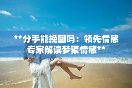 **分手能挽回吗：领先情感专家解读梦聚情感**