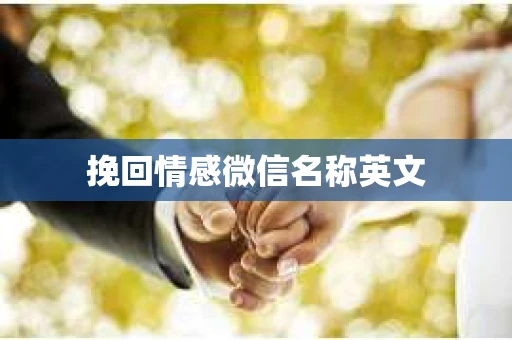 挽回情感微信名称英文