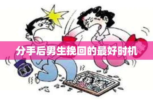 分手后男生挽回的最好时机