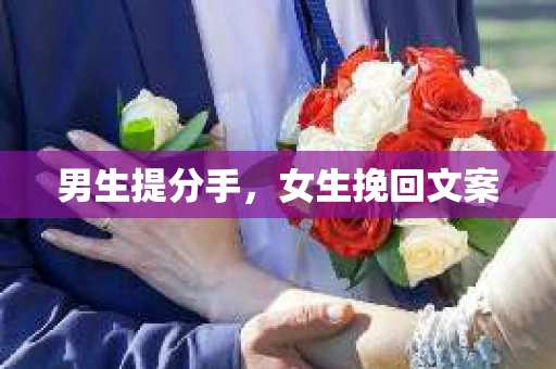 男生提分手，女生挽回文案