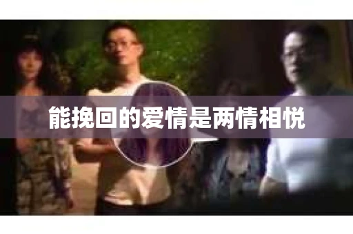 能挽回的爱情是两情相悦