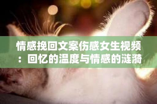 情感挽回文案伤感女生视频：回忆的温度与情感的涟漪