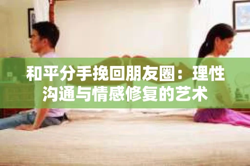和平分手挽回朋友圈：理性沟通与情感修复的艺术